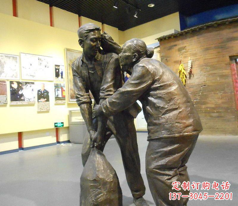 广州“护老铜雕”