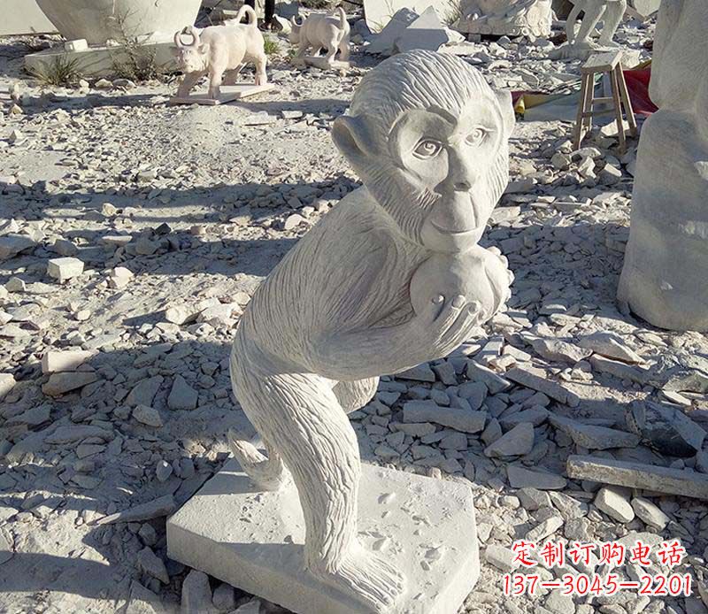 广州“猴子石雕”——精致细腻的石头精雕