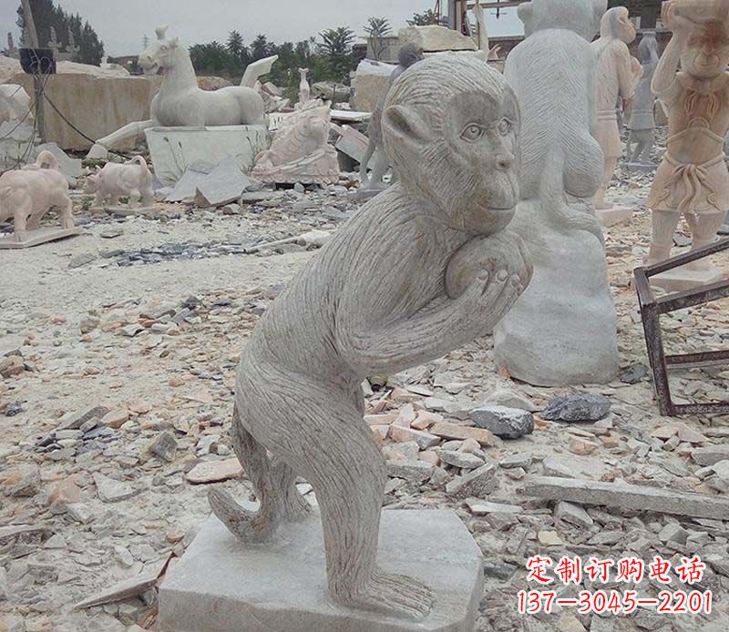 广州新猴子雕像,传承古老传说