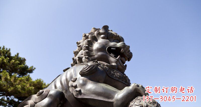 广州新精美铜质狮子雕塑
