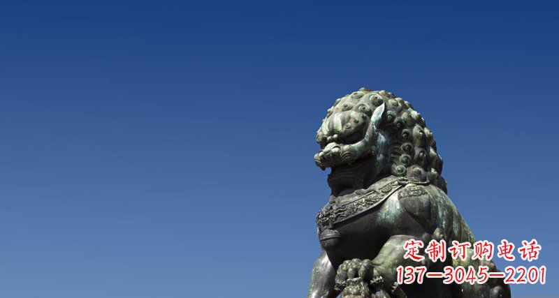 广州北京青铜狮子