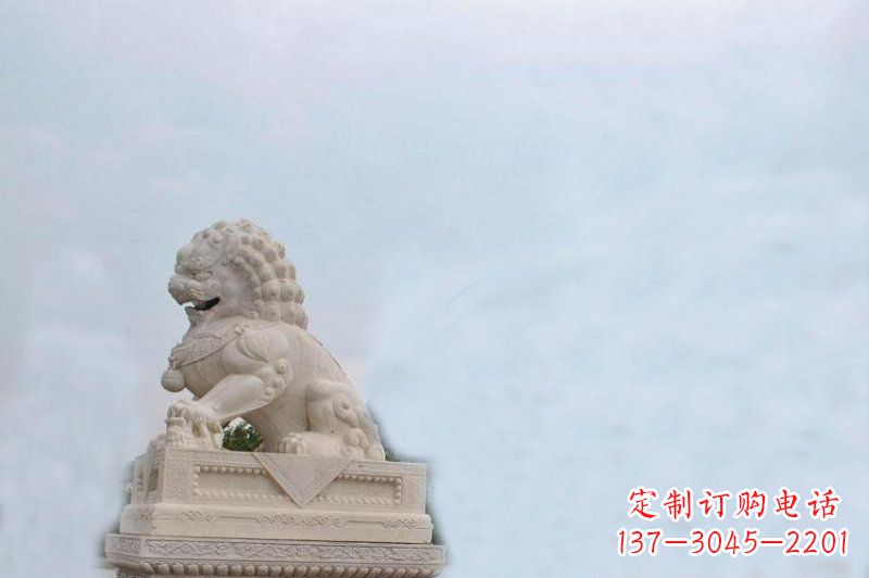 广州北京狮石雕大理石狮子雕塑