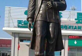 广州白求恩铜雕——记录一位伟大的英雄