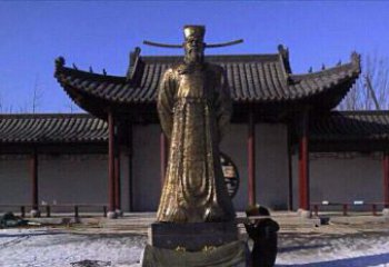 广州包拯古代名人铜雕