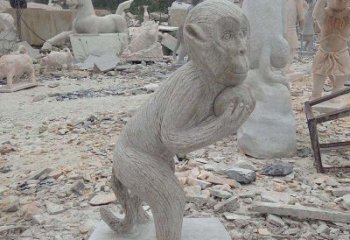 广州新猴子雕像，传承古老传说