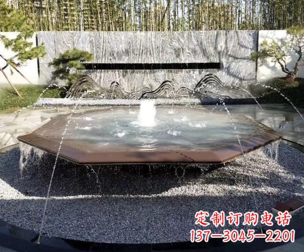 广州室内艺术假山装饰