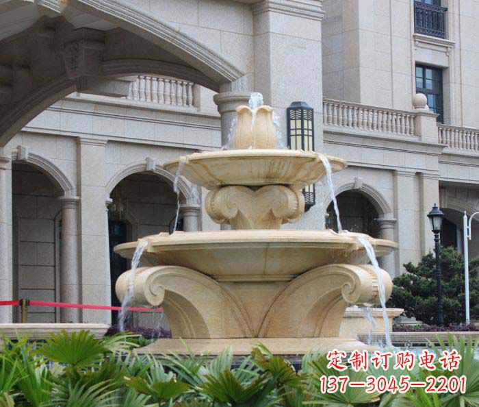 广州别墅景观欧式喷泉石雕_1