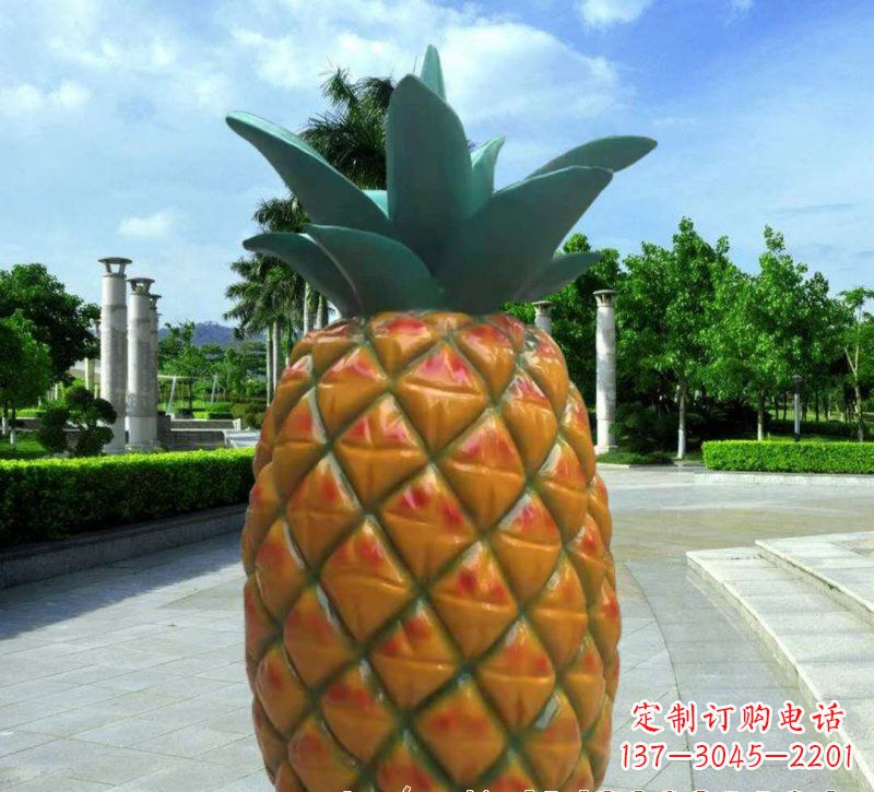 广州玻璃钢菠萝灯