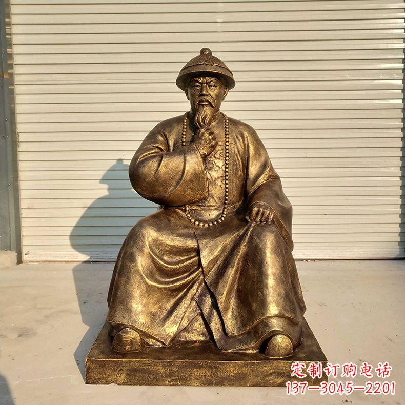 广州林则徐——玻璃钢仿铜雕像