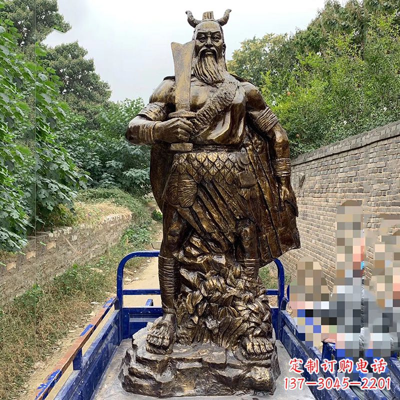 广州炎帝神农氏玻璃钢雕塑一种新的艺术形式