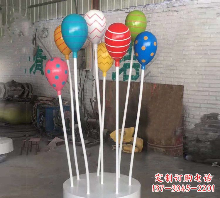 广州玻璃钢仿真彩绘气球