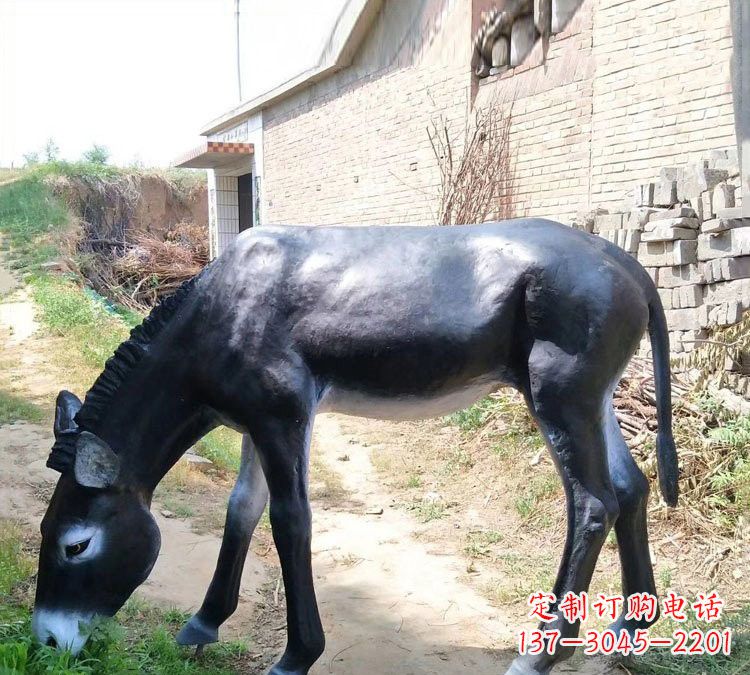 广州玻璃钢雕刻毛驴,传承传统文化