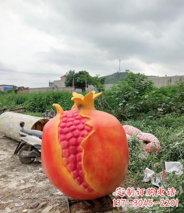 广州玻璃钢仿真石榴 (2)