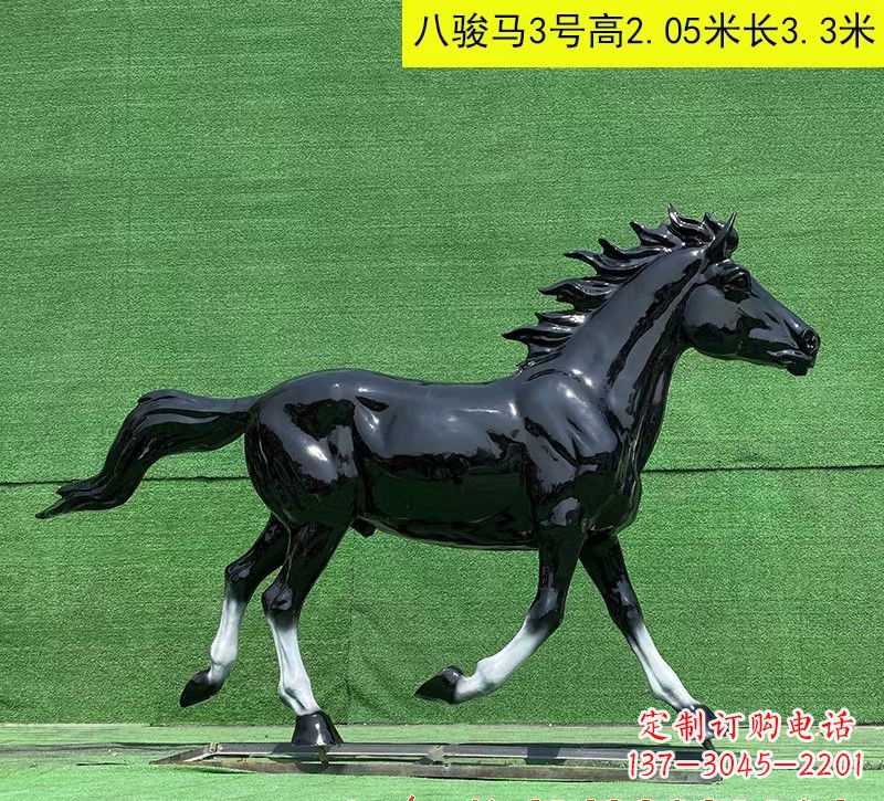 广州玻璃钢马雕塑一种特殊的艺术品
