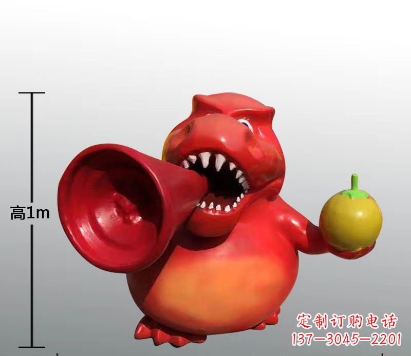 广州玻璃钢卡通动物雕塑