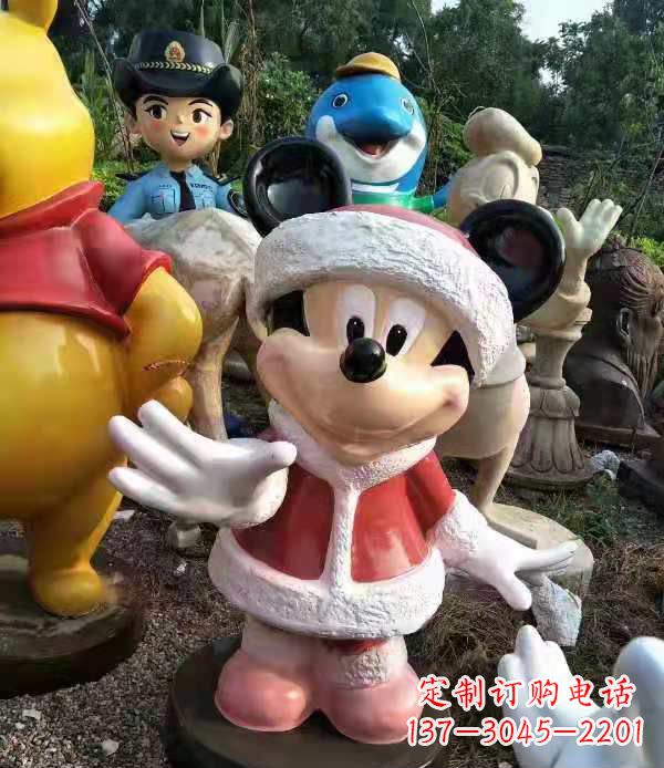 广州玻璃钢制米老鼠雕塑