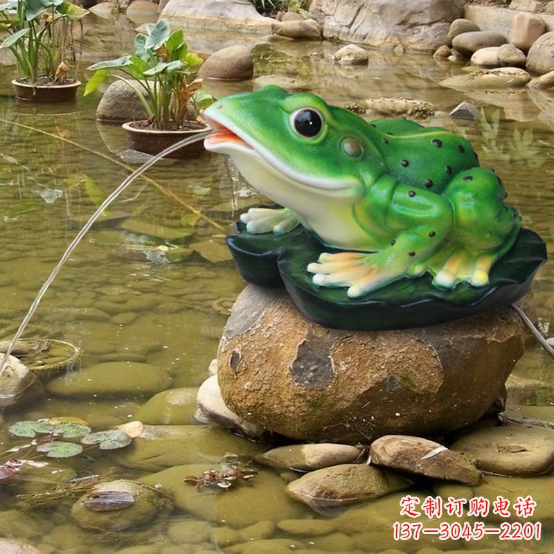 广州玻璃钢青蛙雕塑——艺术与自然的完美结合