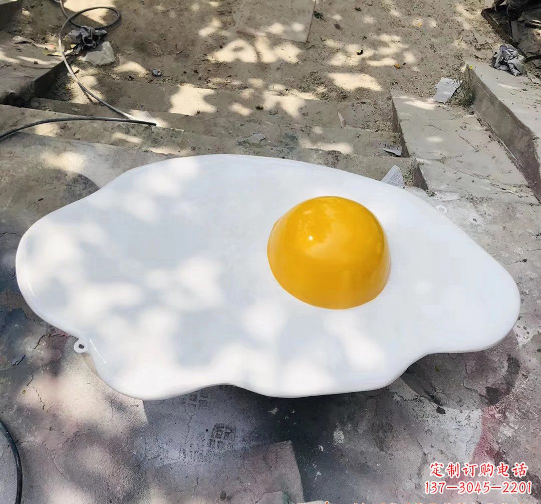 广州玻璃钢鸡蛋雕塑——精美绝伦