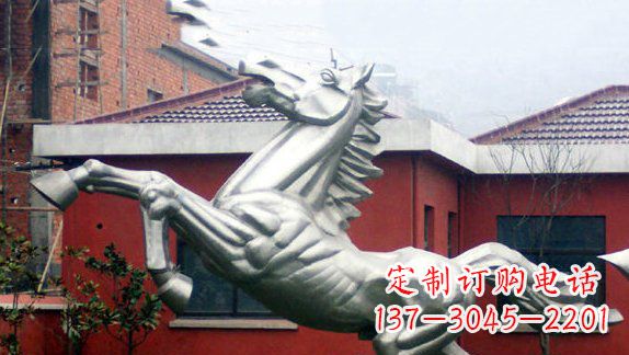 广州不锈钢奔马雕塑展现力量与美感