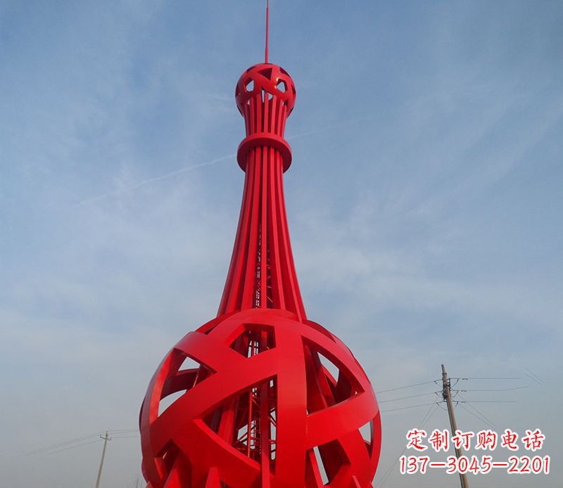 广州不锈钢避雷针雕塑艺术的守护者