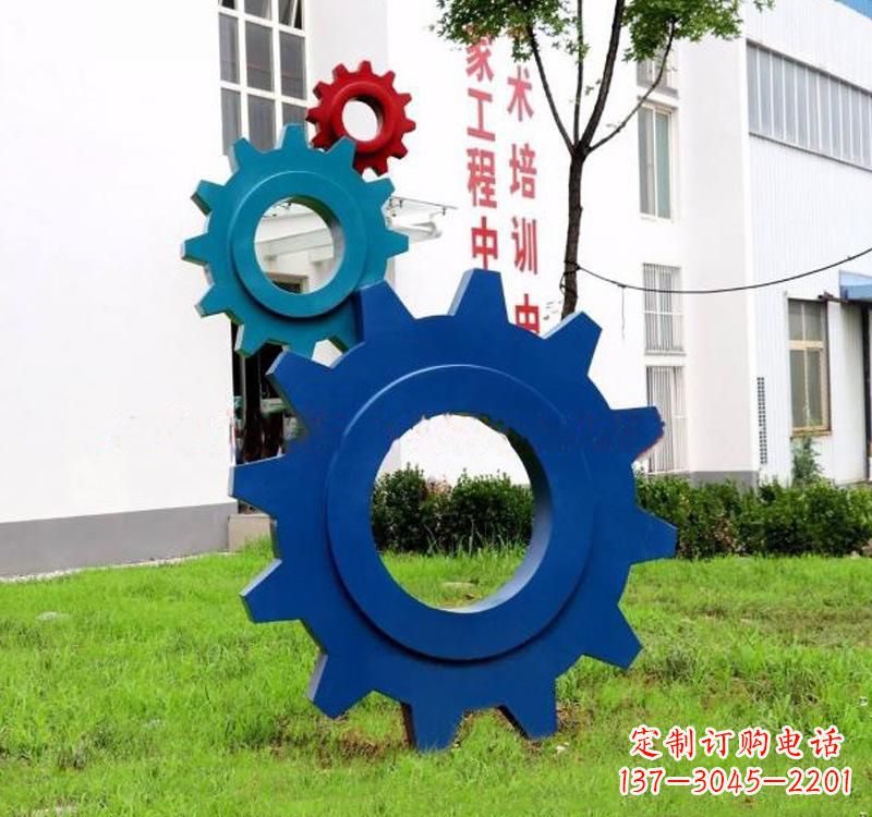 广州不锈钢齿轮雕塑创新艺术的结晶