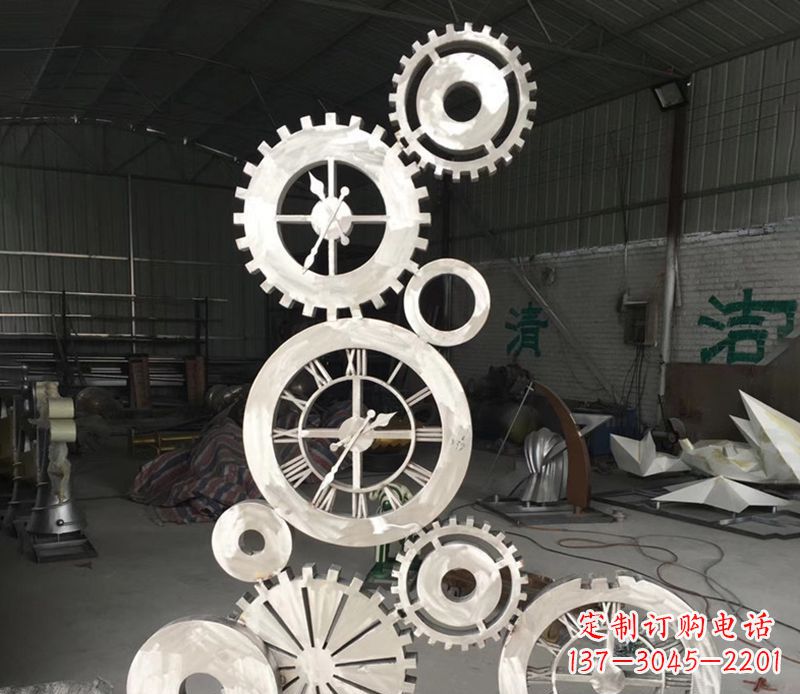 广州不锈钢齿轮雕塑艺术与科技的完美结合