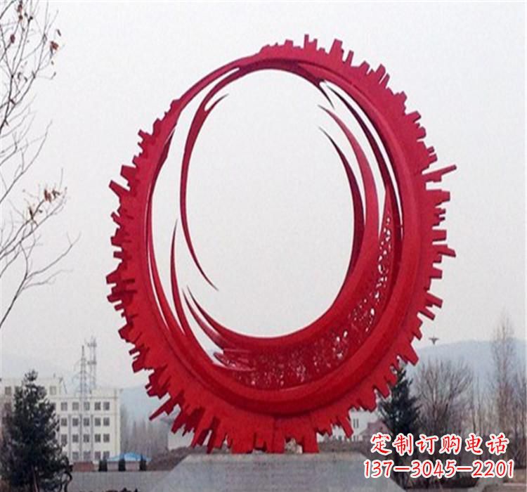 广州不锈钢抽象齿轮雕塑