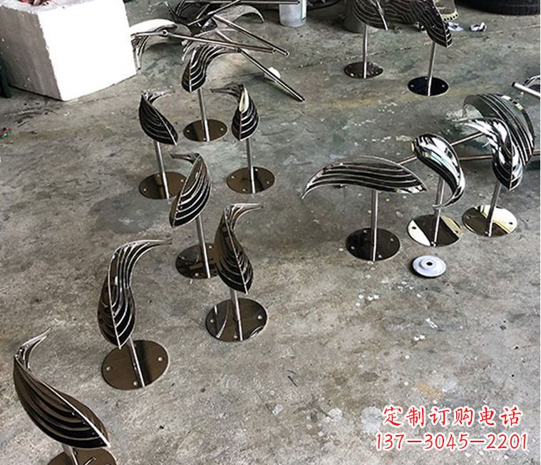 广州精美不锈钢动物雕塑