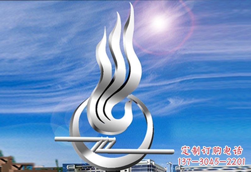 广州不锈钢抽象凤凰雕塑设计图
