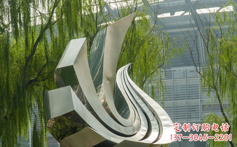 广州不锈钢鸽子景观雕塑