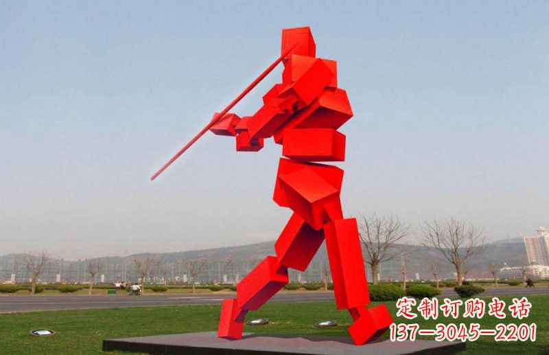 广州不锈钢标枪雕塑