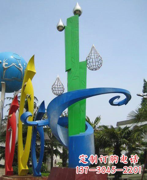 广州不锈钢水滴雕塑非凡的艺术美学