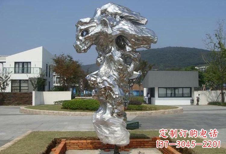 广州不锈钢太湖石雕塑精美绝伦