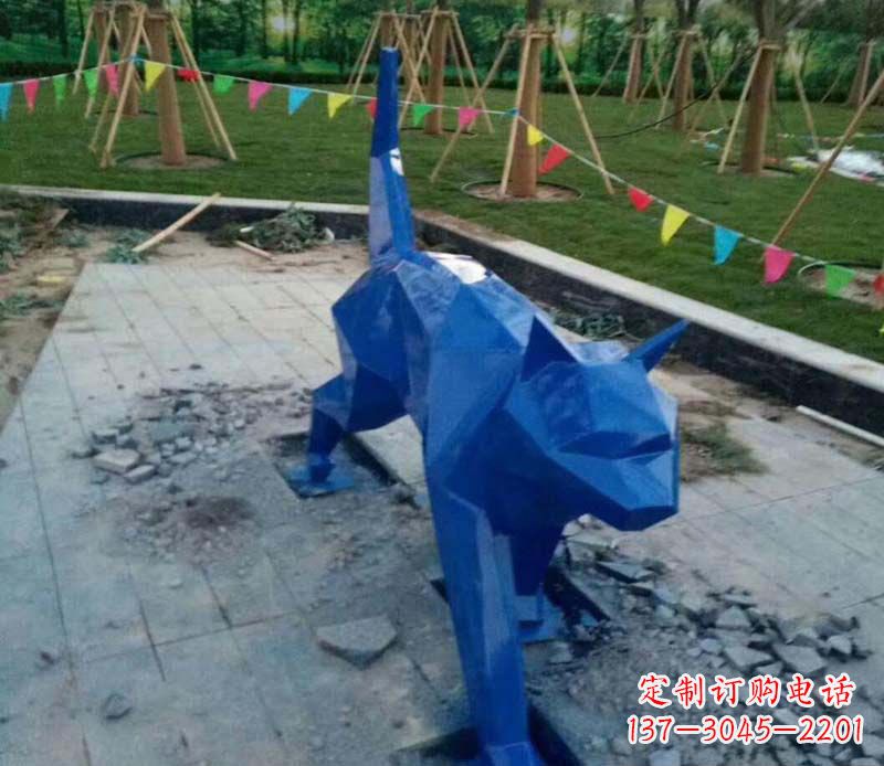 广州不锈钢动物雕塑艺术性与现实性的完美结合