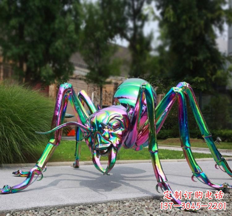广州不锈钢蚂蚁雕塑精致的艺术作品