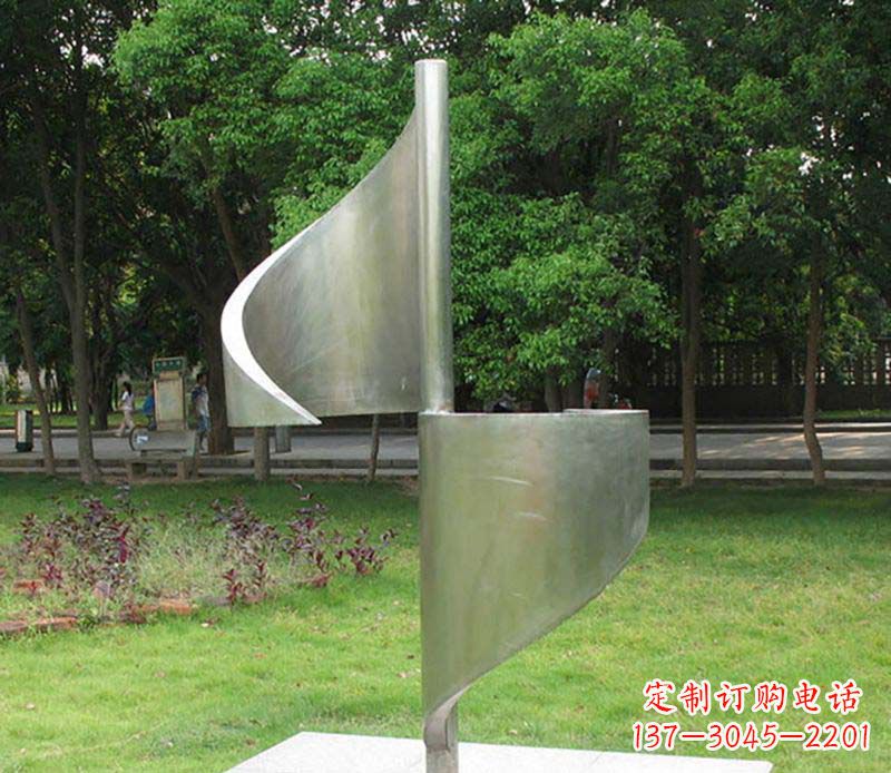 广州精美不锈钢风车雕塑