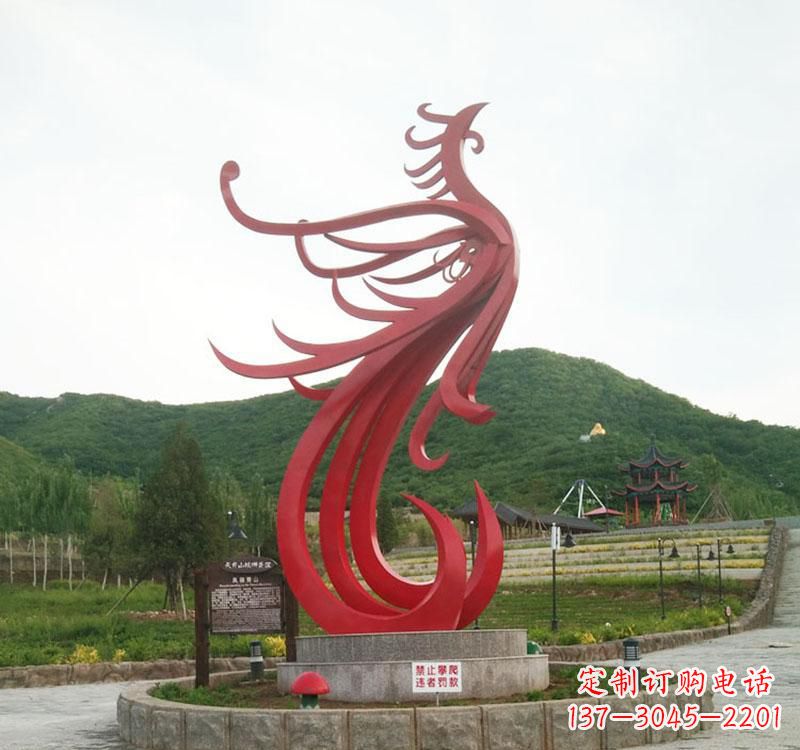 广州不锈钢凤凰展现古老文明的传承