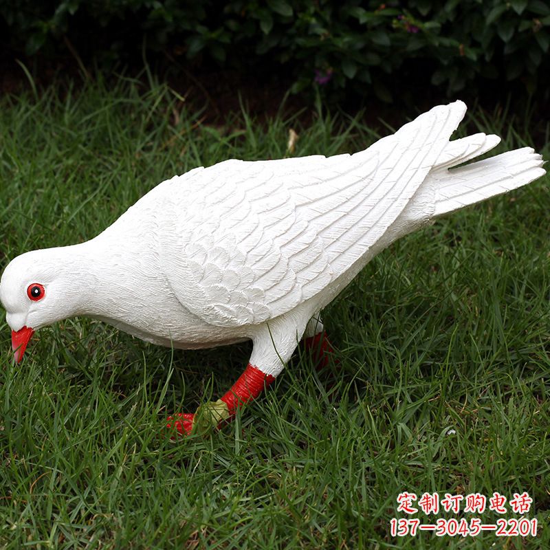 广州精致的不锈钢鸽子雕塑