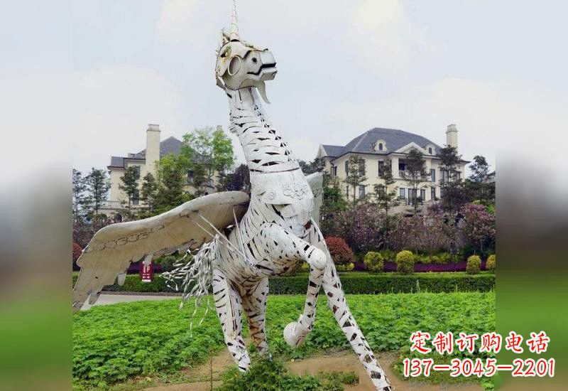 广州不锈钢独角兽雕塑