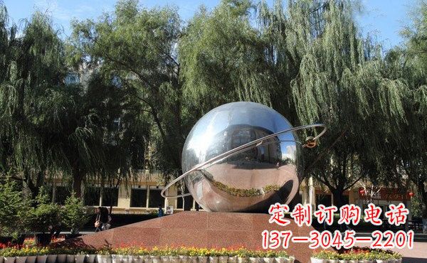 广州不锈钢地球雕塑——缅怀美好家园