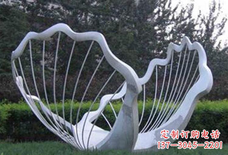 广州不锈钢公园的镂空贝壳雕塑