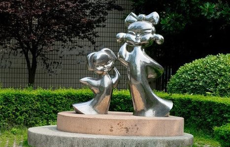 广州不锈钢古代儿童雕塑让每个孩子都有一个家