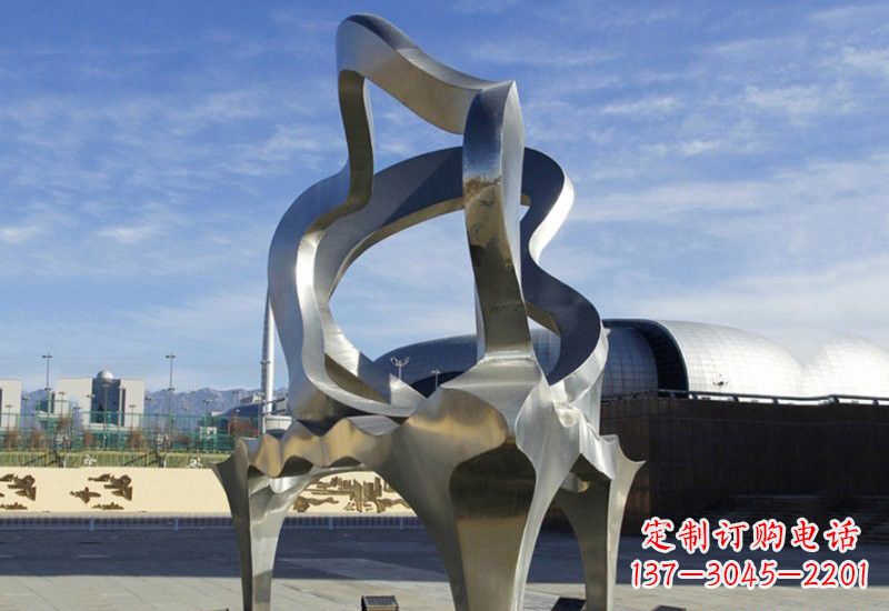 广州不锈钢钢琴雕塑传递音乐之美