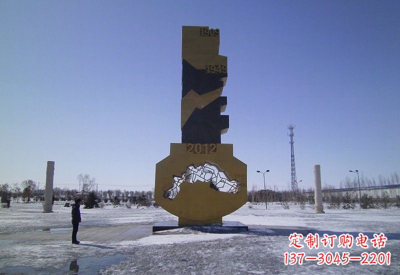 广州不锈钢钥匙雕塑精致且具有象征意义