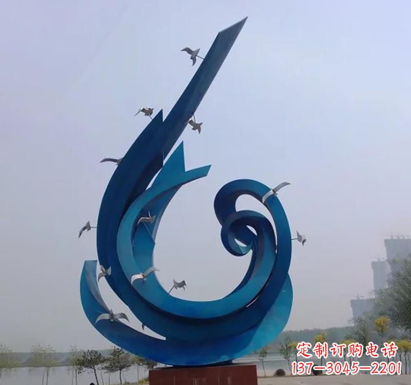 广州不锈钢鸽子雕塑——缔造城市新景象