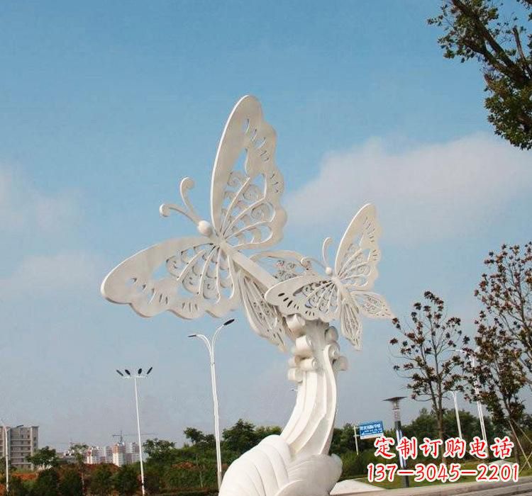 广州不锈钢蝴蝶雕塑