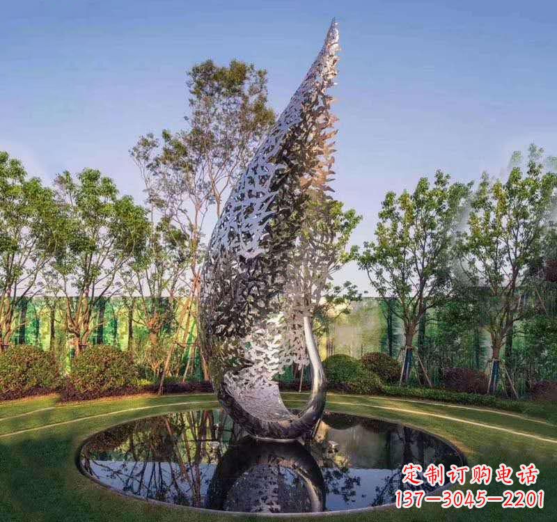 广州不锈钢凤凰雕塑精美绝伦