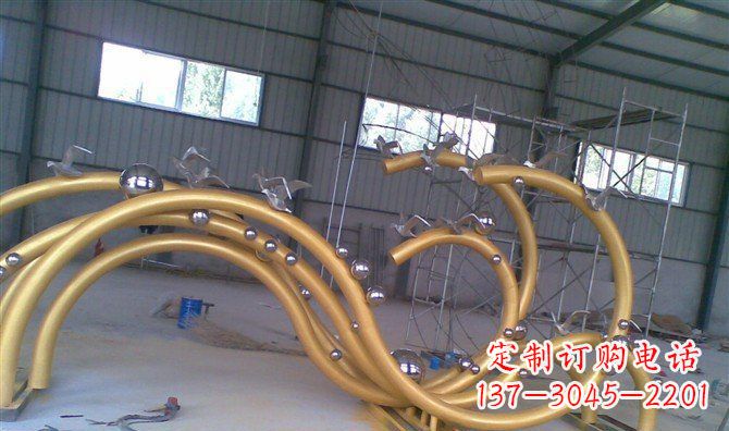 广州海鸥景观以不锈钢雕塑点亮海岸