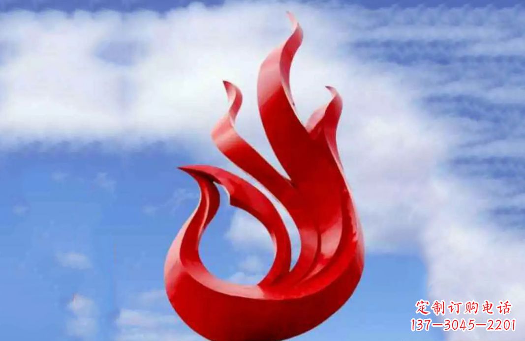广州凤凰雕塑不锈钢金之美