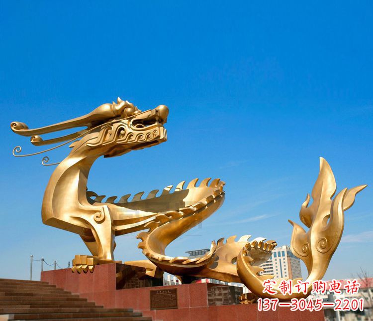 广州不锈钢金龙——雕塑之美